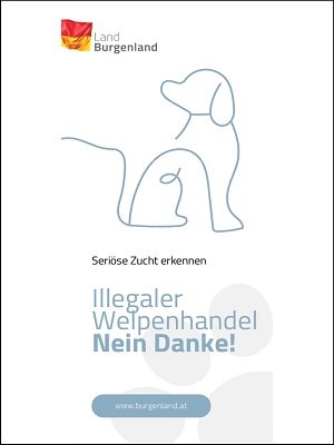 Information illegaler Welpenhandel